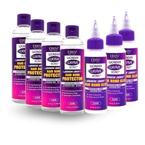 Ebin New York Ebin York Wonder Weave Bond Hair Protector Clear 8.5 Oz Bundle 7PK